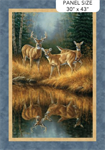 Northcott - Birchwood: Naturescapes - 30^ Deer Panel
