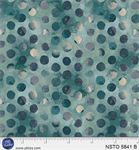 P & B Textiles - Nature Story - Collage Dot, Blue