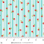 Henry Glass - Jubilee - Cherry Stripe, Blue