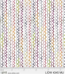 P & B Textiles - Little Darlings Woodland - Stripe, Multi