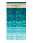 Northcott - Stonehenge Gradations - Brights - 40 x 2½^ Strips, Lagoon