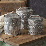 Canister - Boho Patterned, Small