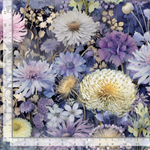 Timeless Treasures - Mystic Meadow - Blooming Wild Floral, Bloom