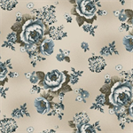Marcus Fabrics - Moon Washed - Floral, Beige