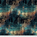 Free Spirit - Tim Holtz - Abandoned - Fractured Mosaic, Indigo