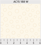 P & B Textiles - Apple Cider 15 - Circle Dots, Cream
