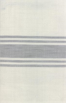 Moda Toweling - Urban Toweling - 16^ Hemmed Edge - Ivory/Grey