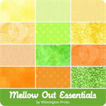 Wilmington Prints - 10 Karat Mini Gems - Mellow Out