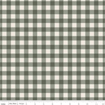 Riley Blake - Pumpkin Spice - Plaid, Green