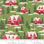Moda - Holiday Cheer - Cardinals Village, Mistletoe