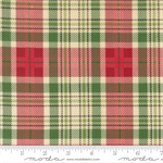 Moda - Holiday Cheer - Christmas Plaid, Natural