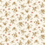 Henry Glass - 108^ Sunwashed Romance - Ditsy Floral, Cream
