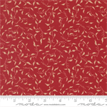 Moda - Silent Night - Golden Vines, Crimson