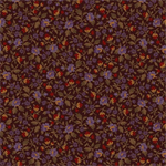 Marcus Fabrics - Ginger Grove - Rosettes, Plum