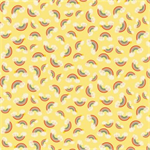 Clothworks - Noah & Friends II - Rainbows, Yellow