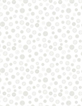 Wilmington Prints - Essentials Sew Happy 2 - Button Toss, White on White