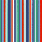 Studio E - Coastal Dreams - Stripe, Navy/Red
