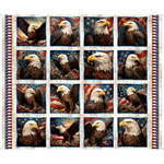 Quilting Treasures - 1776 - Eagle Picture Patches, Birch