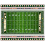 Quilting Treasures - Gridiron Gang - 36^ Footfield Panel, Green