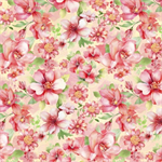 Lumin Fabrics - Flight of Fancy - Hello Beautiful, Pink