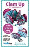 Bag Pattern - Clam Up Zippered Pouches