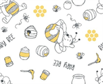 Springs Creative - Winnie The Pooh - Baby Bee, White