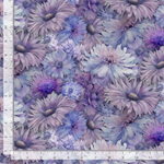 Timeless Treasures - Mystic Meadow - Packed Daisies, Thistle