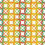 Blank Quilting - Color Burst - Mini Circles and Diamonds, Marshmallow