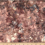 Hoffman California - Bali Batik 2026 - Bold Floral, Toast