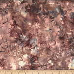 Hoffman California - Bali Batik 2026 - Bold Floral, Toast