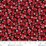 Henry Glass - Snow Crew Flannel - Mittens, Black