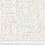 Windham Fabrics - Petal and Purr - You Had Me At Meow, White