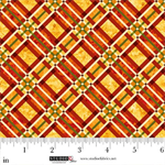 Studio E - Autumn Fields - Plaid, Pumpkin