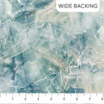 Northcott - 108^ Smooth Sailing - Marble Texture, Blue