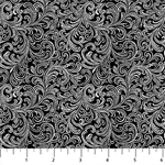 Northcott - From Paris With Love - Scroll, Black