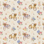Clothworks - Coastal Cottage - Beach Bike, Light Khaki