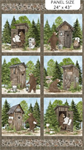 Northcott - Bear Necessities - 24^ Bear Panel, Brown
