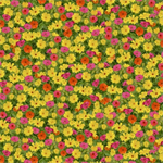 P & B Textiles - General Store - Packed Flowers, Multi