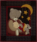 Wall Quilt Pattern - Baby Bear - Size: 13^ X 15^