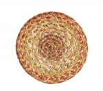 Braided Trivet - Harvest, 8^ (Round)