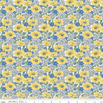 Riley Blake - Basin Feedsacks - Floral, Yellow