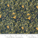 Moda - Morris Meadow - Arbutus, Damask Black