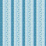 Henry Glass - Salt & Sea - Novelty Stripe, Blue