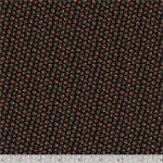 Marcus Fabrics - Black Sheep Cottons - Square Petals, Black