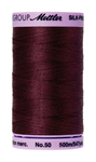 Mettler Thread - Silk-Finish 100% Cotton - 547 yds; 50 Wt. Beet Red