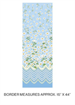 Kanvas Studio - Daisy Delight - Daisy Border, Blue