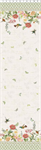 Clothworks - Hummingbird Days - Double Border, Light Cream