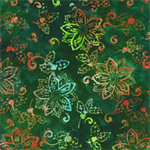 Robert Kaufman - Artisan Batiks: Christmas Cheer, Emerald
