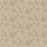 Windham Fabrics - Diggers & Dozers - Load by Load, Cement