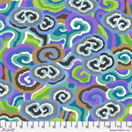 Free Spirit - Kaffe Fassett Collective Aug 2026 - Cloud Scrolls, Contrast